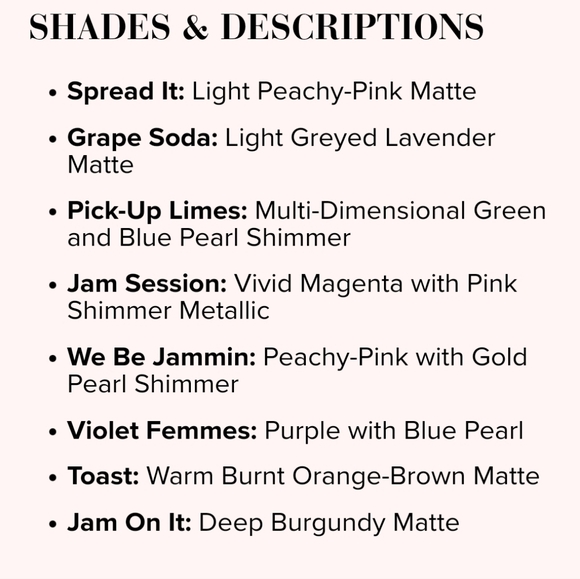 🆕️Too Faced That's My Jam Eyeshadow Palette 8 Colors NIB - Picture 7 of 7